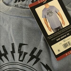 AC/DC Blue Graphic Tee